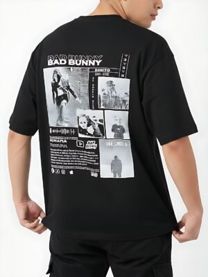 Remera oversize Bad bunny