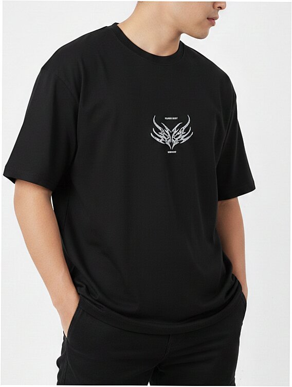 modelo heaven delantero 2_1 Remera oversize Heaven sent