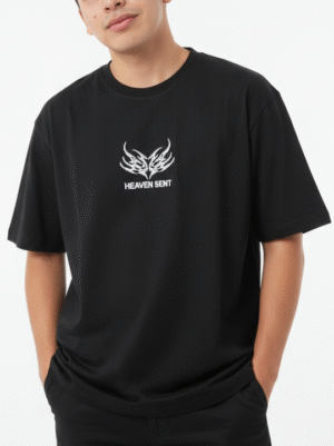 Remera oversize Heaven sent