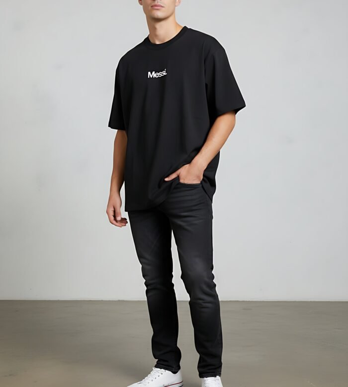 Remera oversize Messi