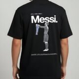 Remera oversize Messi