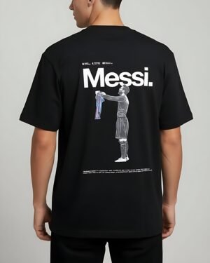 Remera oversize Messi