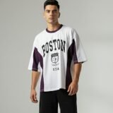 BOSTON CRUDO-UVA 1 Remera boxy fit BOSTON