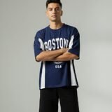 BOSTON MARINO-CRUDO 1 Remera boxy fit BOSTON