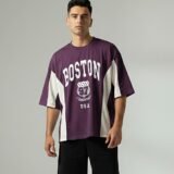 BOSTON UVA-CRUDO 1 Remera boxy fit BOSTON