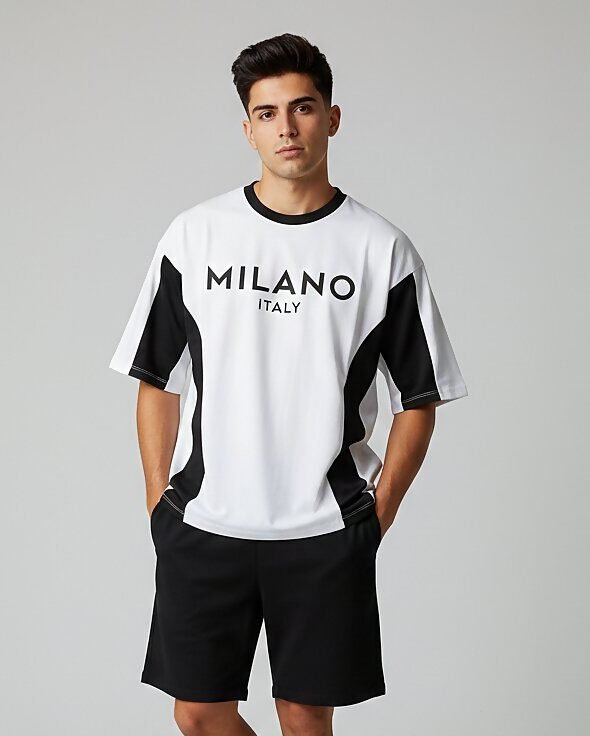 Remera boxy fit MILANO
