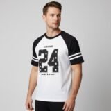 REMERA MANGA RANGLAN - MOD. 24 (CON MANGA ESTAMPADA)