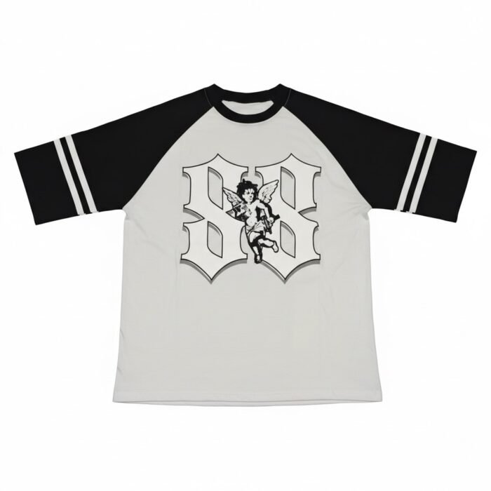 REMERA MANGA RANGLAN - MOD. 88 ANGEL (CON MANGA ESTAMPADA)