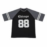 REMERAS MANGA RANGLAN - MOD. 88 (CON MANGA ESTAMPADA)