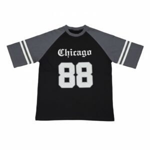 REMERAS MANGA RANGLAN - MOD. 88 (CON MANGA ESTAMPADA)