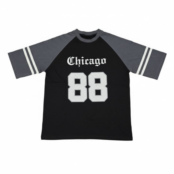 REMERAS MANGA RANGLAN - MOD. 88 (CON MANGA ESTAMPADA)