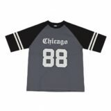 REMERA MANGA RANGLAN - MOD. 88 (CON MANGA ESTAMPADA)