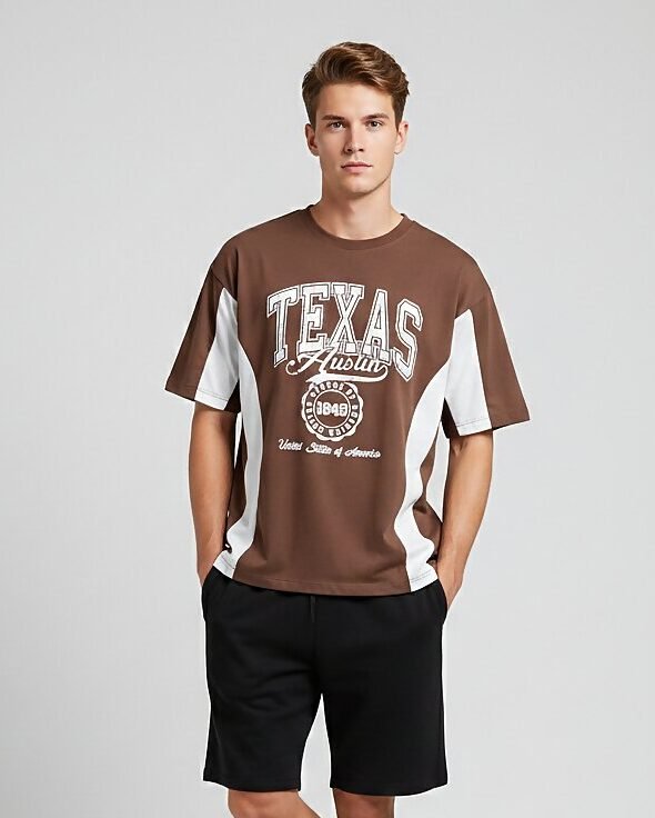 Remera boxy fit TEXAS